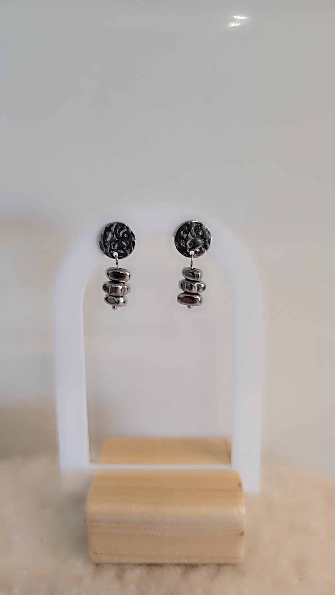 Boucles d'oreilles MENHIR