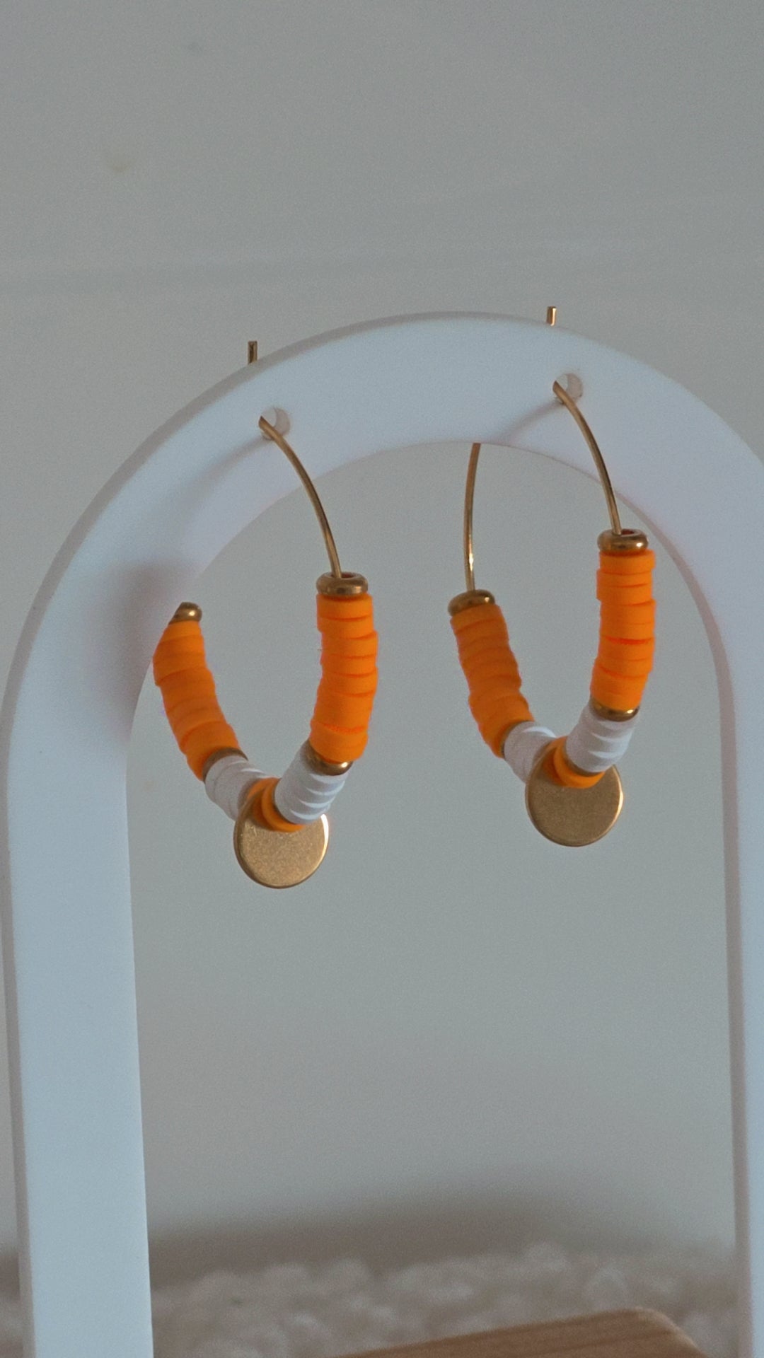 Boucles d'oreille ETE DORE