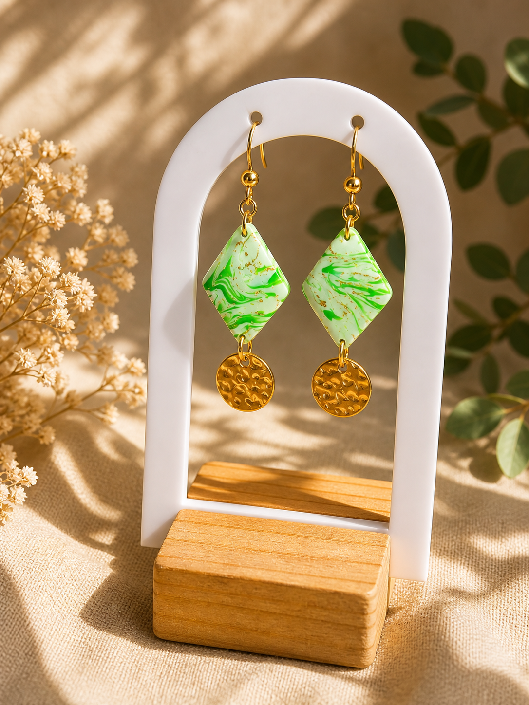Boucles d'oreilles VENISE Doré