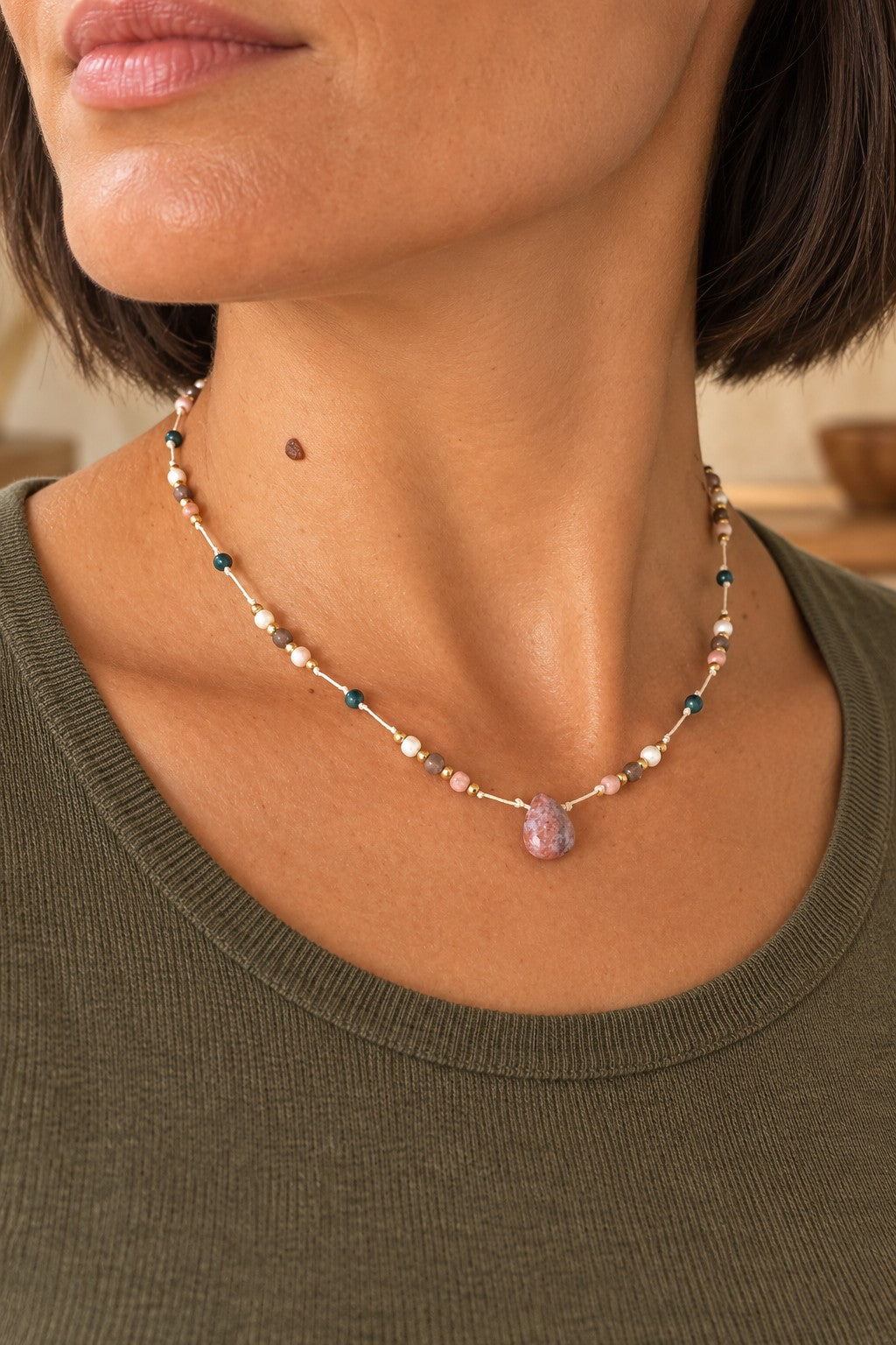 Collier LUZON – gros plan