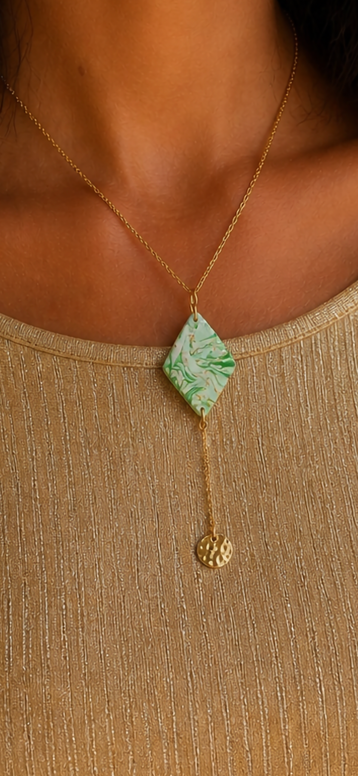 Collier VENISE Doré – vue 4 – CARLI for M