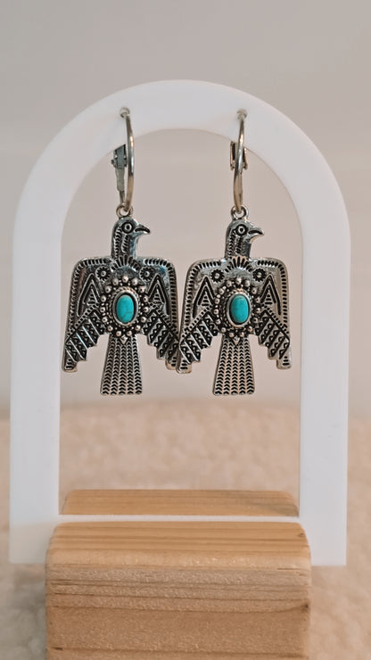 Boucles d'oreilles SANTA FE – vue 2 – CARLI for M
