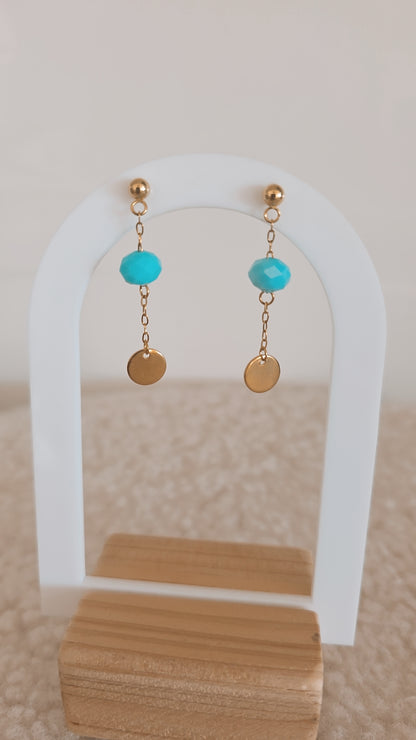 Boucles d'oreilles PORTO DORE – vue 3 – CARLI for M