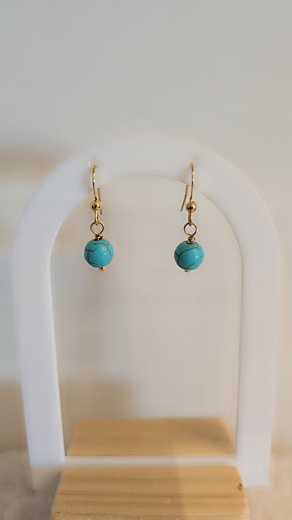 Boucles d'oreilles BURKINA – vue 2 – CARLI for M