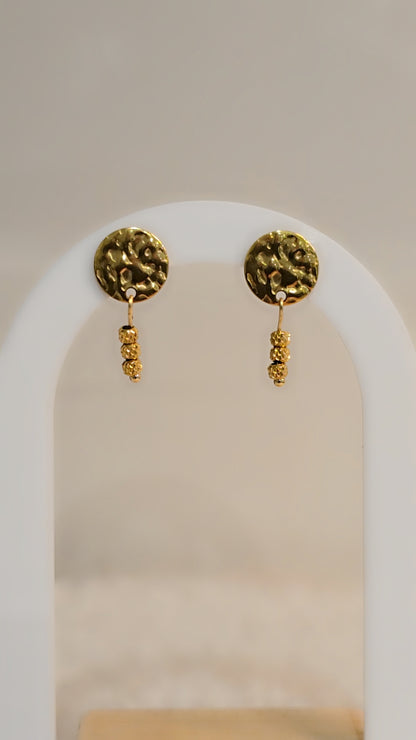 Boucles d'oreilles VIENNE – vue 2 – CARLI for M