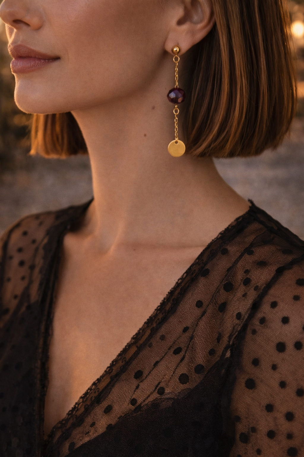 Boucles d'oreilles PORTO DORE