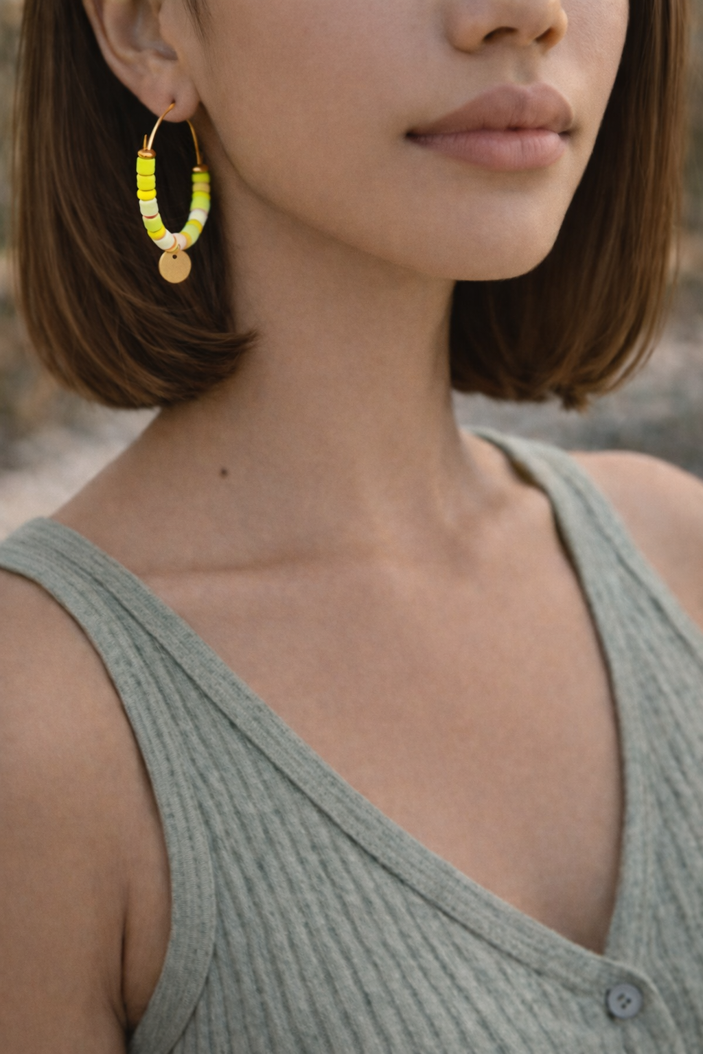 Boucles d’oreilles RIO – vue 3 – CARLI for M