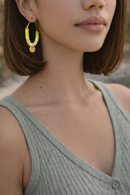 Boucles d’oreilles RIO – vue 3 – CARLI for M