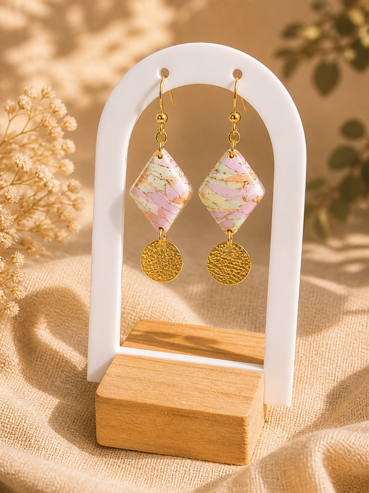 Boucles d'oreilles VENISE Doré