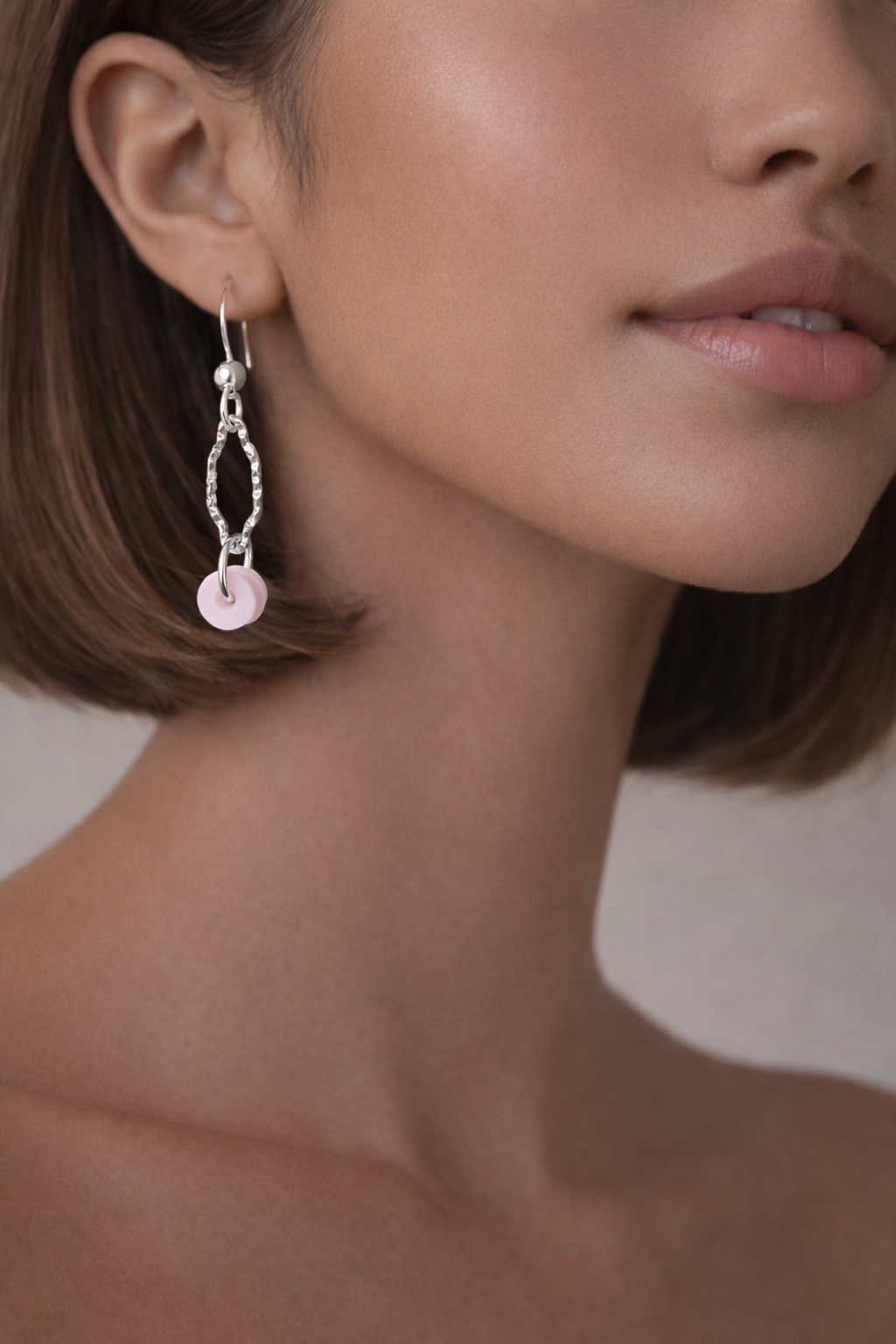 Boucles d'oreilles BURANO argenté