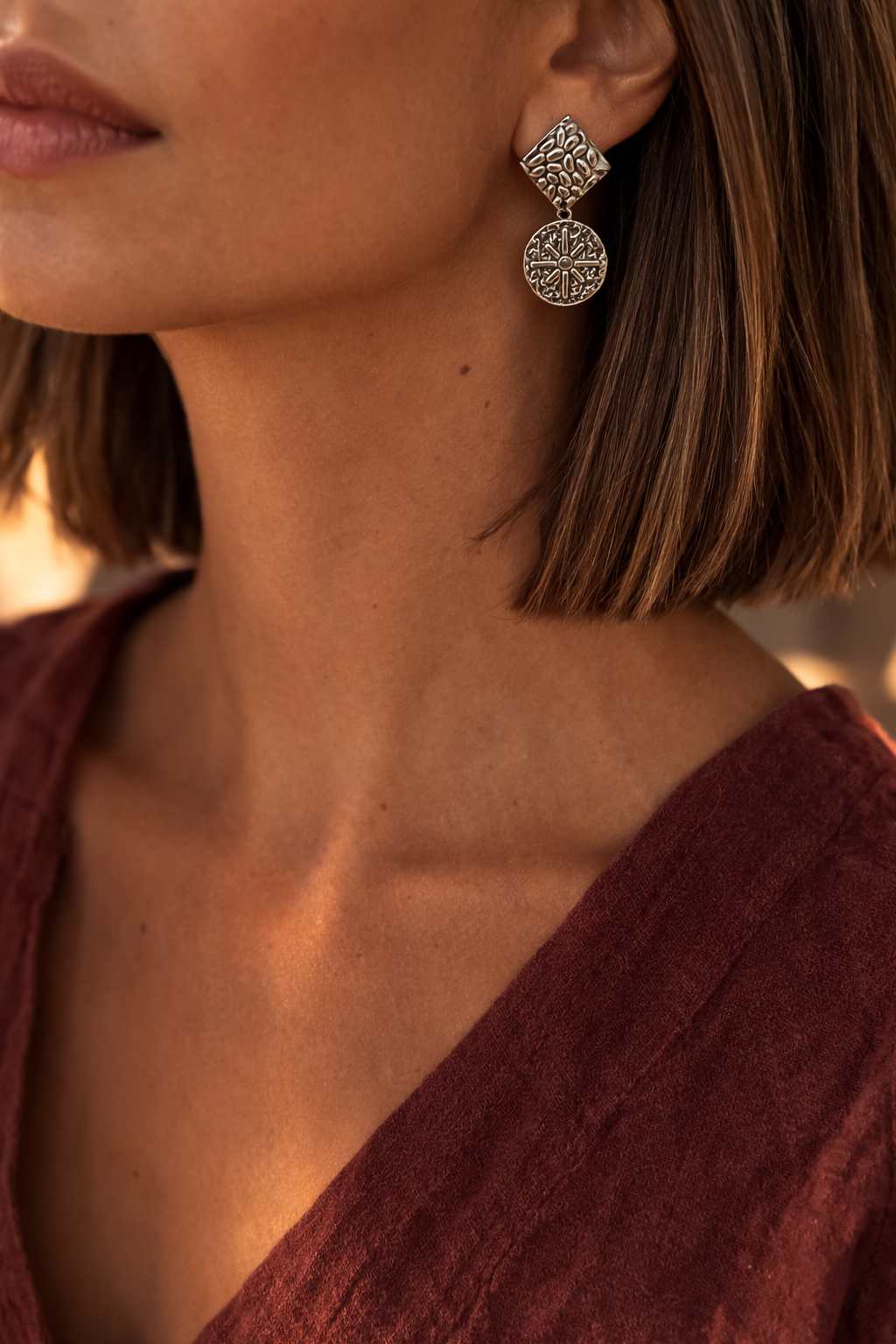 Boucles d'oreilles SRI LANKA