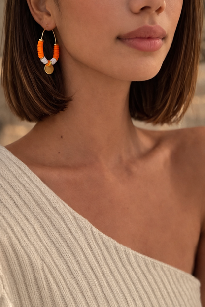 Boucles d’oreilles RIO – vue 2 – CARLI for M
