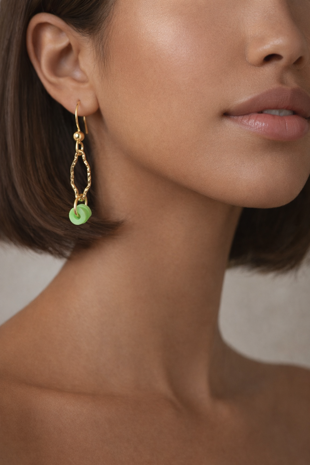 Boucle d'oreille BURANO doré